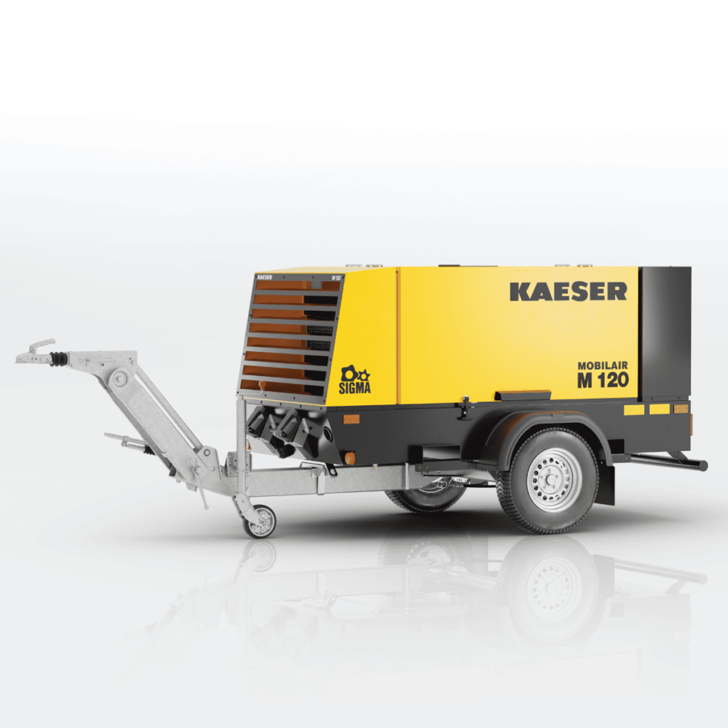 Compresor móvil Kaeser - M120 - GPEN - GESTIÓN DE PROYECTOS ENERGÉTICOS ...